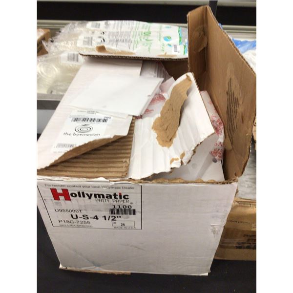 Case lot of hamburger patty paper