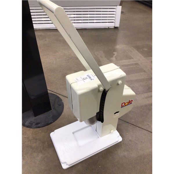 Dole commercial pineapple core/peeler