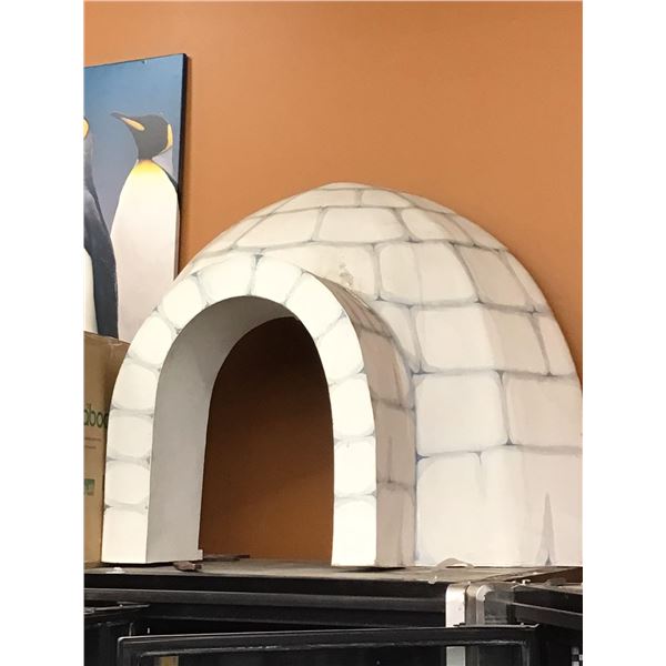 Large Igloo display approx 3 ft tall x 3 ft wide