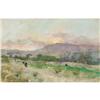 Image 1 : GUISEPPE CASCIARO Naples Pastel and gouache on