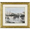 Image 4 : MAX JACOB View of the City Gouache on paper