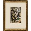 Image 3 : Ben Shahn, gouache, 8 1/4 x 5 1/2 Cubist Composi