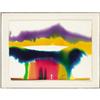 Image 4 : Paul Jenkins, Watercolor on paper, Phenomena...