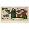 Image 1 : Joan Miro, Color Etching, Three Joans