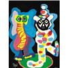 Image 1 : Karl Appel, Color woodcut with carborundum,....
