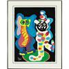 Image 4 : Karl Appel, Color woodcut with carborundum,....