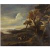 Image 1 : Manner of GIUSEPPE ZAIS Romantic Landscape Oil