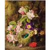Image 1 : George Clare, Oil on canvas, Floral Still Life