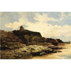 ALFRED DE BREANSKI (1852-1928), Heysham Abby...