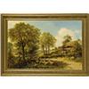 Image 4 : B.W. Leader, Oil on canvas, Spring Cottage...