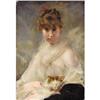 Image 1 : CHARLES CHAPLIN Portrait of Young Woman with