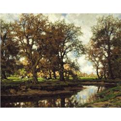 Arnold Mac Gorter, Oil on canvas, Vordense Beek