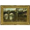 Image 4 : FRANS SMEERS View of the Canal Oil on canvas