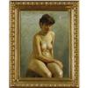 Image 3 : 20th C. French School, oil on canvas, 42x39in.