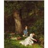 Image 1 : James Brad Sword, Oil on canvas, The Picnic