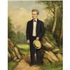 Image 1 : WILLIAM AIKEN WALKER Portrait of Boy Oil on
