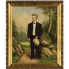 Image 4 : WILLIAM AIKEN WALKER Portrait of Boy Oil on