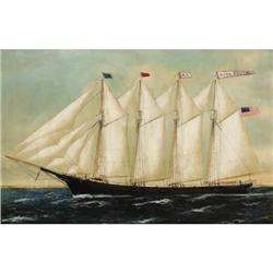 WILLIAM PIERCE STUBBS Four-masteed Schooner '