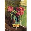Image 1 : ABBOTT FULLER GRAVES Still Life with Flowers Oil