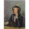 Image 1 : MICHAEL ALOYSIUS SARISKY Portrait of Jayne Oil