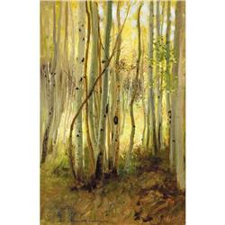 Hamilton Hamilton, Oil on canvas, Birch Forest