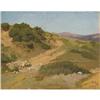 Image 1 : Elihu Vedder, Oil on Artist's board, Sand Dunes