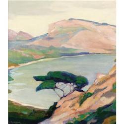 JEAN MANNHEIM Carmel Coast Oil on canvas 21 x 19