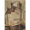 Image 1 : Werner Drewes, Street Scene Paris, 1929