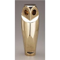 CONSTANTIN ANTONOVICI Owl, 1947 Bronze 16 x 5