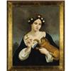 Image 3 : Juan Cordero, Oil on canvas, Portrait of a Woman
