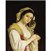 Image 1 : Juan Cordero, Oil on canvas, Portrait of a Woman