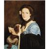 Image 1 : Juan Cordero, Oil on canvas, Portrait of a Woman