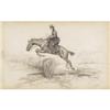 Image 1 : CHARLES MARION RUSSELL Woman and Horse Rider