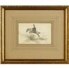 Image 4 : CHARLES MARION RUSSELL Woman and Horse Rider