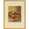 Image 4 : Joe De Yong, Watercolor on paper, Indian pot...