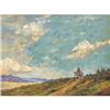 Image 1 : Carl Moon, Oil on canvasboard, Evening