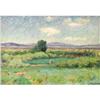 Image 1 : JOSEPH HENRY SHARP Green Algae Oil on