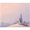 Image 1 : JACK VAN RYDER Desert Sunset Oil on panel 20 x