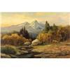Image 1 : ROBERT WILLIAM WOOD Teton Sunset Oil on canvas