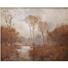 Image 1 : JULIAN ONDERDONK October Landscape Oil on canvas