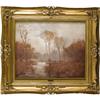 Image 4 : JULIAN ONDERDONK October Landscape Oil on canvas
