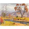 Image 1 : FRED DARGE Autumnal Lanscape with River Oil on