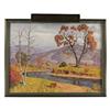 Image 4 : FRED DARGE Autumnal Lanscape with River Oil on