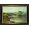 Image 4 : A.D. Greer, Oil on canvas, Mountain Lake
