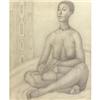 Image 1 : JOHN BIGGERS, Early Texas Art, graphite/paper