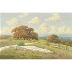CP MONTAGUE, oil on canvas, 24x36in., Field of W
