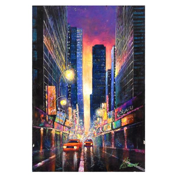 Mark Braver, Original Acrylic Painting on Canvas, Hand Signed with Letter of Authenticity.