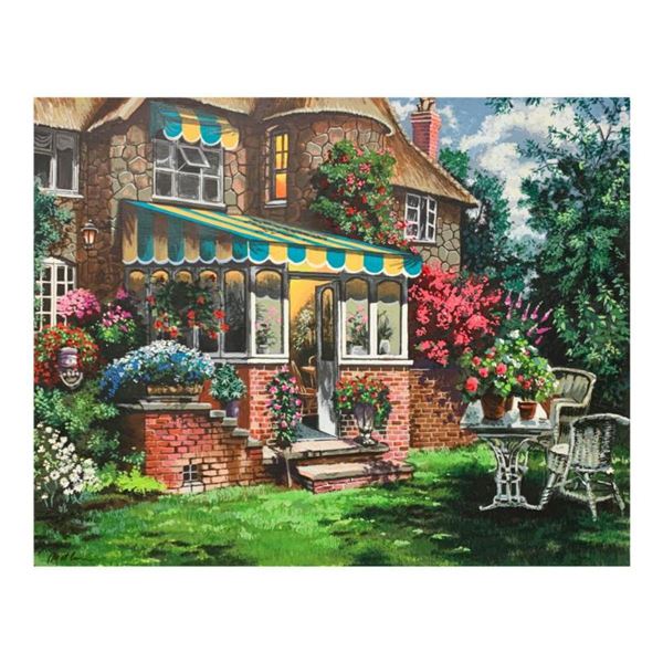Anatoly Metlan, "Greenhouse" Limited Edition Serigraph, Numbered and Hand Signed with Letter of Auth