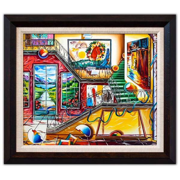 Alexander Astahov- Original Oil on Canvas "Best View To The Lake"