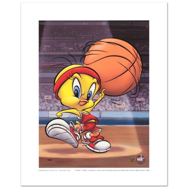 "Roundball Tweety" Limited Edition Giclee from Warner Bros., Numbered with Hologram Seal and Certifi